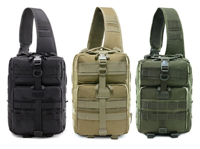 Сумка тактична через плече Smartex 3P Tactical 15 ST-089 khaki