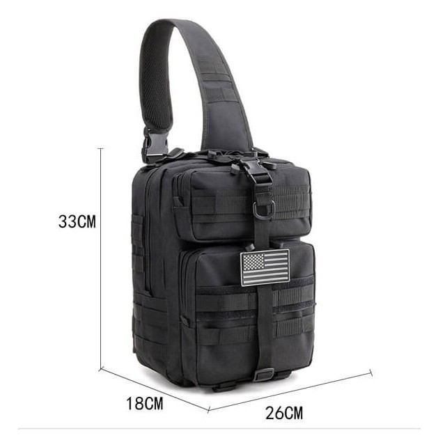 Сумка тактична через плече Smartex 3P Tactical 15 ST-089 khaki