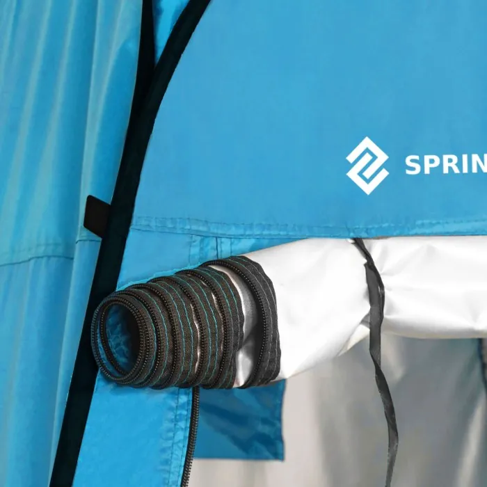 Намет туалет-душ, переодягальня Springos Pop-Up 190 x 120 x 120 см саморозкладний PT025 Sky Blue