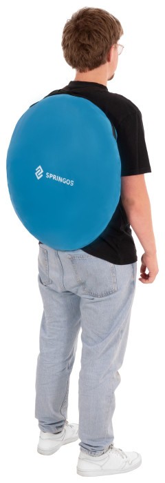Намет туалет-душ, переодягальня Springos Pop-Up 190 x 120 x 120 см саморозкладний PT025 Sky Blue