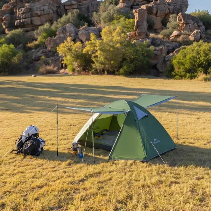 Палатка трехместная Naturehike Bleik Series Tent CNK2550WS038, зеленая