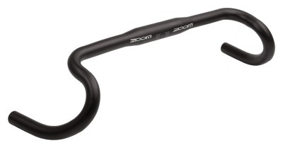 Кермо шосе &quot;баран&quot; алюміній. 31.8мм L440мм ZOOM GRAVEL DR-AL-311BT FOV батований (чорний)