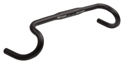 Руль шоссе "баран" алюминий. 31.8мм L440мм ZOOM GRAVEL DR-AL-311BT FOV батованный (черный)