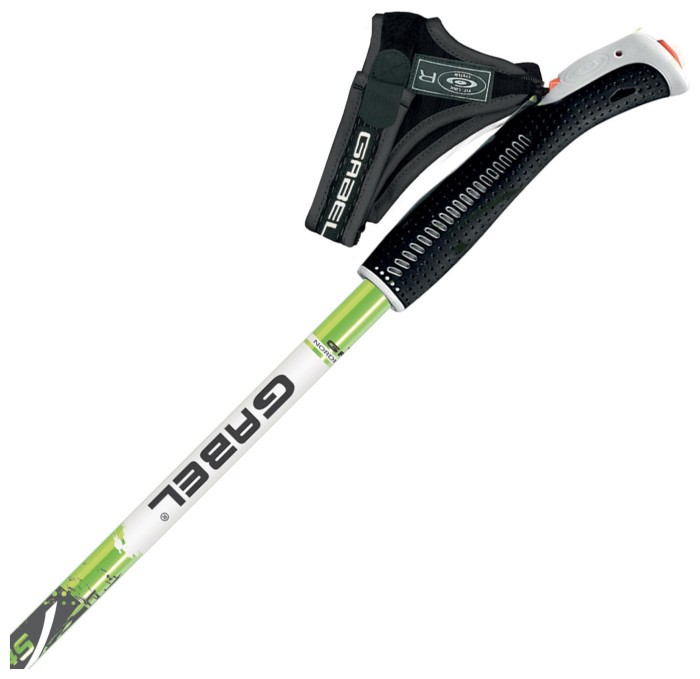 Палки для скандинавской ходьбы Gabel Vario S-9.6 Lime (7008350530000)