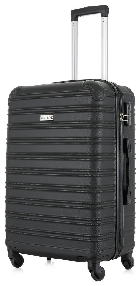 Валіза Semi Line 24" (M) Black (T5953-2) (DSM_DAS303425)