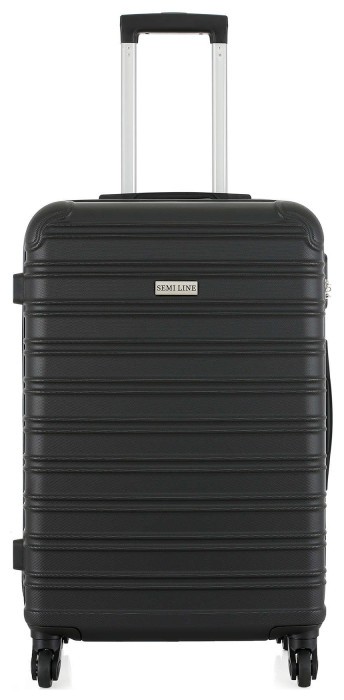 Валіза Semi Line 24" (M) Black (T5953-2)