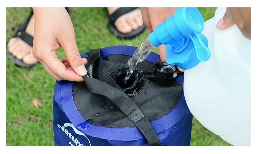 Душ кемпінговий Naturehike NH17L101-D, блакитний