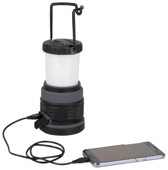 Ліхтар кемпінговий Bo-Camp Delta High Power LED Rechargable 200 Lumen Black/Anthracite (5818891)