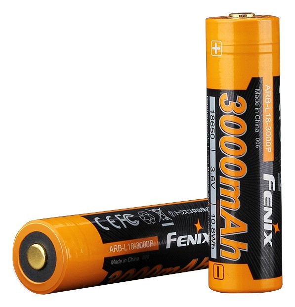 Акумулятор 18650 Fenix (3000 mAh), укр, укр