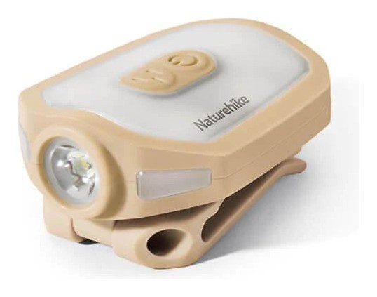 Ліхтар з кліпсою Naturehike NH21ZM013, бежевий, укр, укр