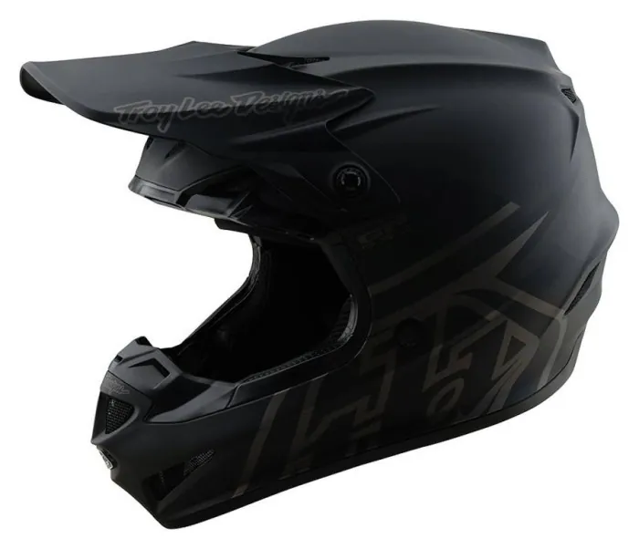 Мотошолом TLD GP PRO HELMET; MONO [BLACK] S