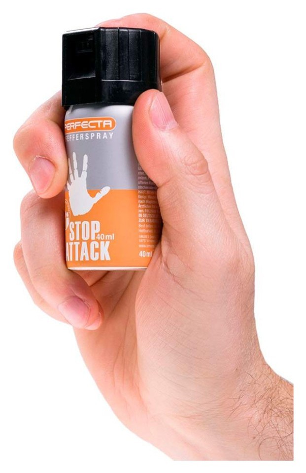 Балончик газовий перцевий Umarex Perfecta Stop Attack 10%, 40 мл, конусне розпилення