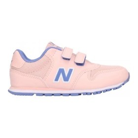 Кросівки дитячі New Balance на липучках 500 Рожевий (PV500PY1)