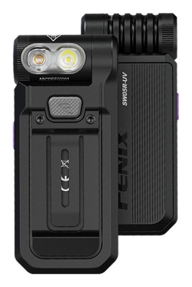 Ліхтар ручний Fenix SW05R-UV LED чорний, укр, укр