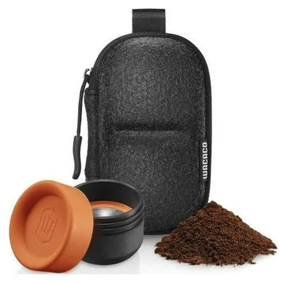 Два дополнительных фильтра-корзины в чехле для портативной кофеварки Wacaco Minipresso GR2