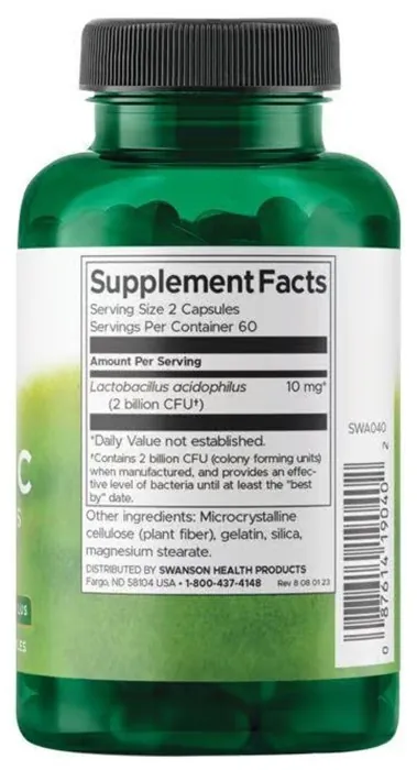 Probiotic for Daily Wellness 1 Billion Cfu - 120 caps