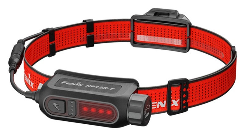 Ліхтар налобний Fenix HP12R-TRd червоний