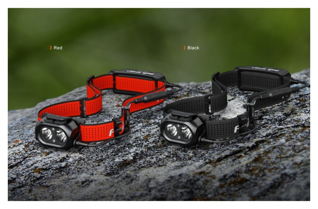 Ліхтар налобний Fenix HP12R-TRd червоний