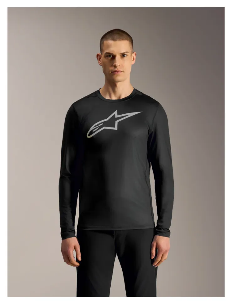 Джерсі Alpinestars A-DURA RIDE LS JERSEY BLACK, M (SPT_1760526-10-M)
