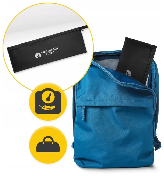 Трекинговые палки Mountain Goat Active 38-130 см Black (P-5905973404679)