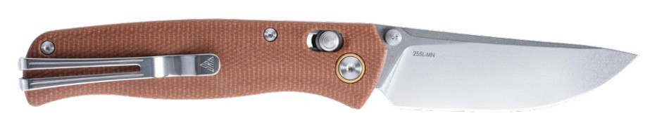 Ніж складаний SRM Medal 255L-MN, коричневий