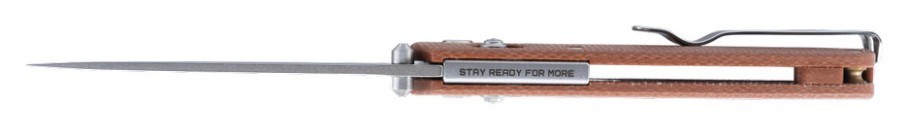 Ніж складаний SRM Medal 255L-MN, коричневий