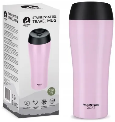 Термокухоль Mountain Goat Travel 0.38 л Pink (P-5905973406925)