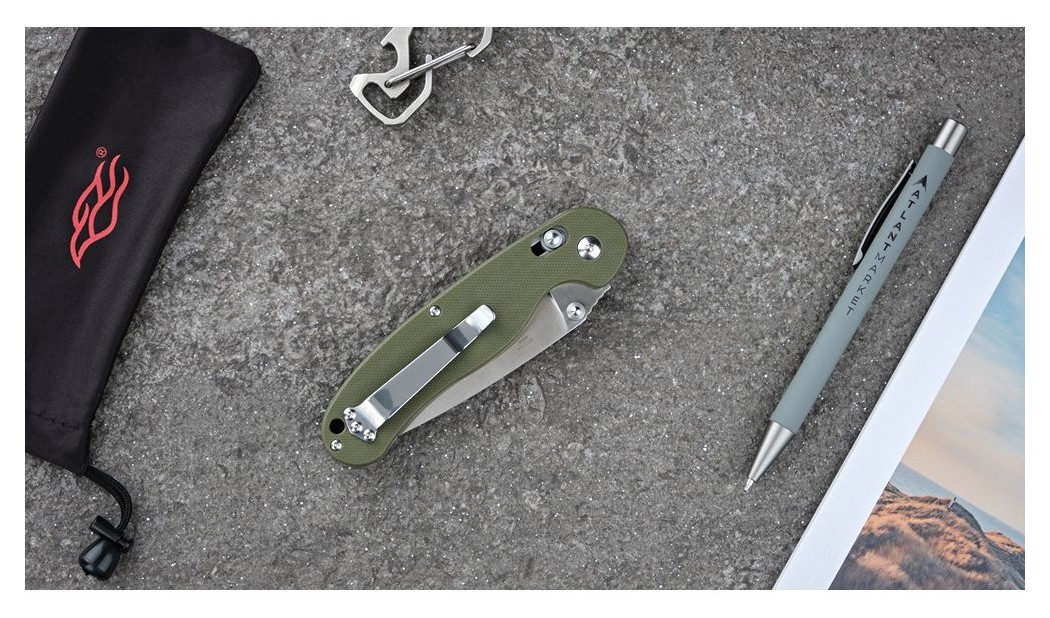 Нож складной Ganzo G727M зеленый