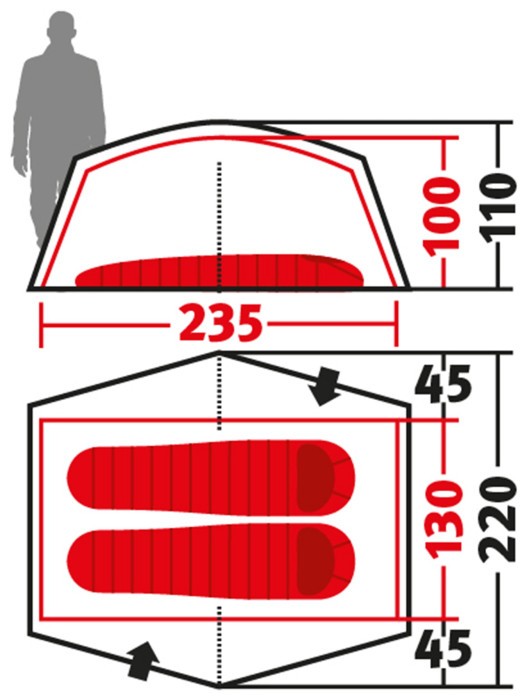 Палатка Wechsel Venture 2 TL Laurel Oak (231059)