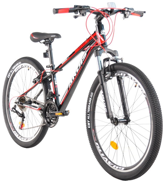 Велосипед Ardis MTB 26 AL "M15", Чорно-червоний