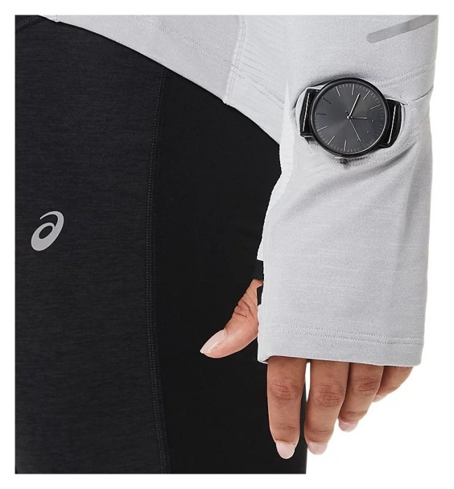 Кофты и толстовки для бега Asics (2012C386) WINTER RUN LS HOODIE 2022