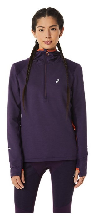 Кофты и толстовки для бега Asics (2012C386) WINTER RUN LS HOODIE 2022
