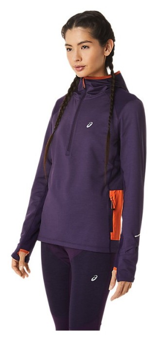 Кофты и толстовки для бега Asics (2012C386) WINTER RUN LS HOODIE 2022