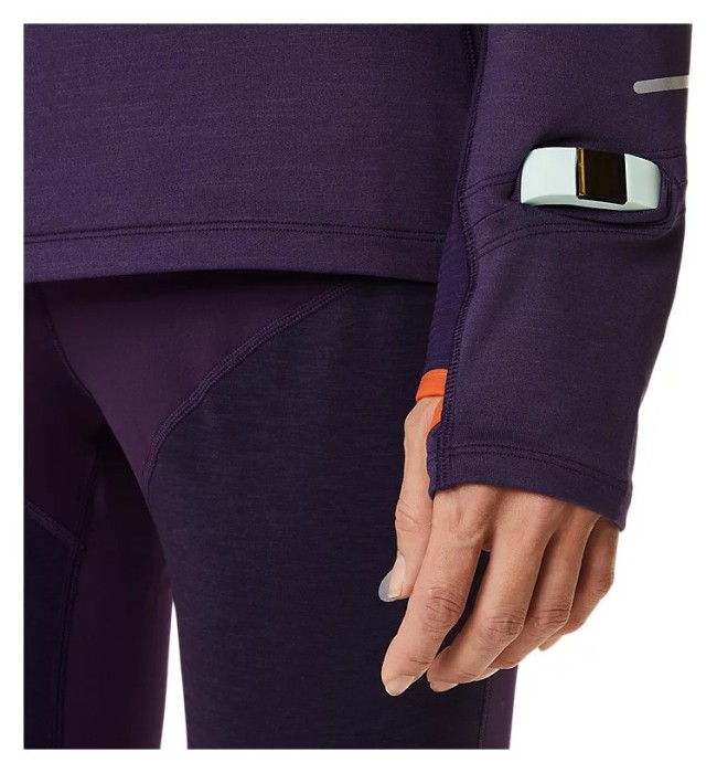 Кофты и толстовки для бега Asics (2012C386) WINTER RUN LS HOODIE 2022