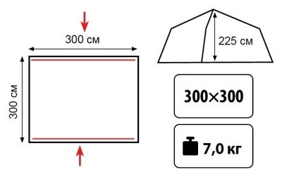 Намет Tramp Lite Bungalow
