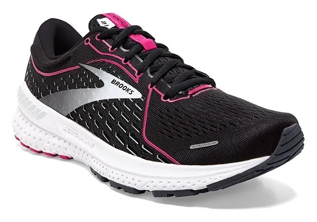 Кросівки жіночі Brooks ADRENALINE GTS 21 W 36.5 (6.0US) 054 Black/raspberrysorbet/ebony (1203291B054) (265мм black/raspberry sorbet/ebony)