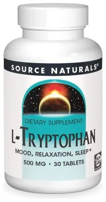 L-Tryptophan 500 mg - 30 tabs