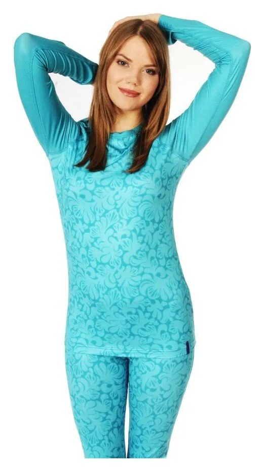 Терматизна дитяча: кофта Bula BETTY 1A13AQ L (152-164см) Aqua flower (S aqua flower)