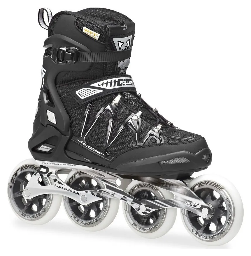Роликові коньки для дорослих Rollerblade IGNITER 100 M 40.5 (8US) 260мм Black/silver (07310000 816) (295мм)