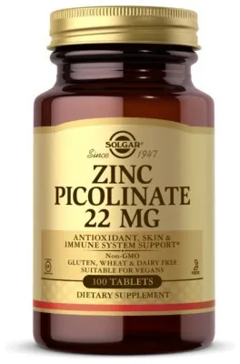 Zinc Picolinate 22 mg - 100 tab