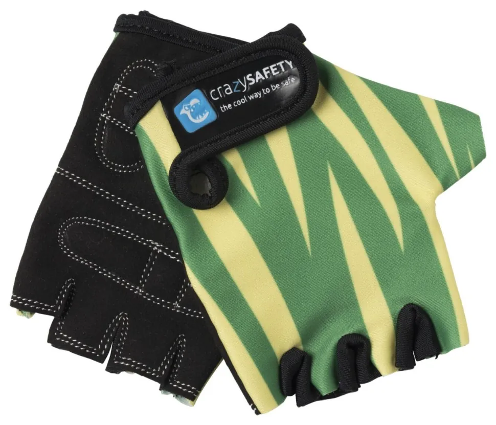 Рукавички Crazy Safety Green Tiger (S (дитячий) Зелений)