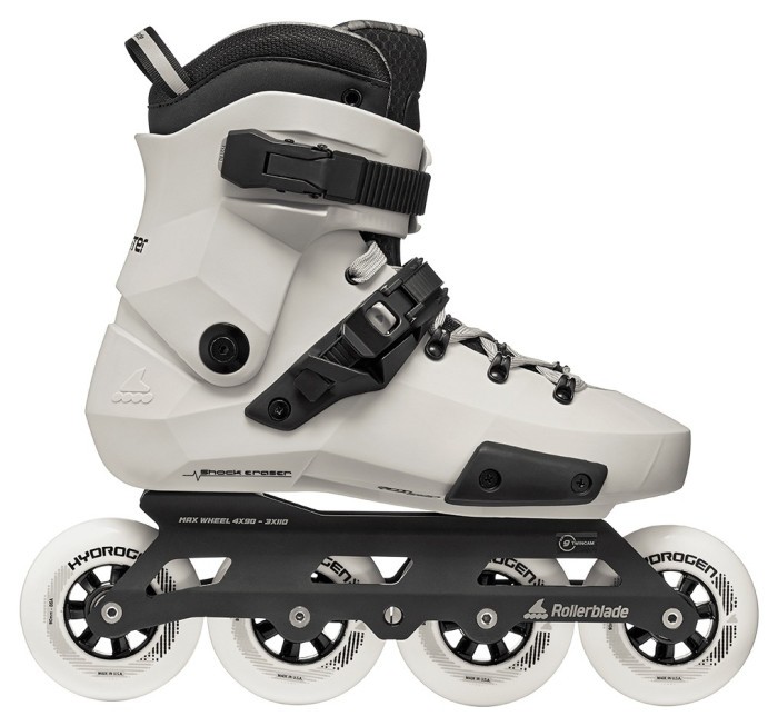 Rollerblade ролики Twister 90R white smoke-black 240, укр, укр