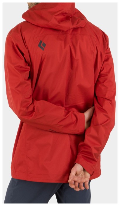 Мембранна чоловіча куртка Black Diamond Stormline Stretch Rain Shell, S - Hyper Red