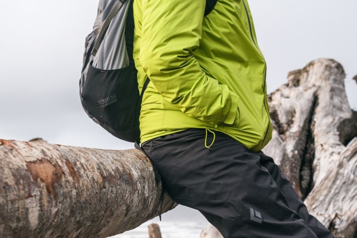 Мембранна чоловіча куртка Black Diamond Stormline Stretch Rain Shell, S - Hyper Red