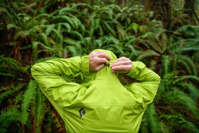 Мембранна чоловіча куртка Black Diamond Stormline Stretch Rain Shell, S - Hyper Red