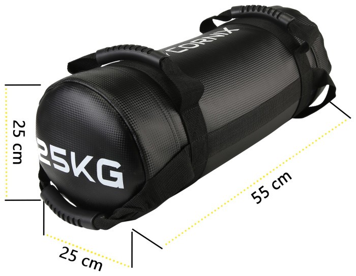 Мешок для кроссфита Cornix 25 кг тренировочный XR-0552 Black