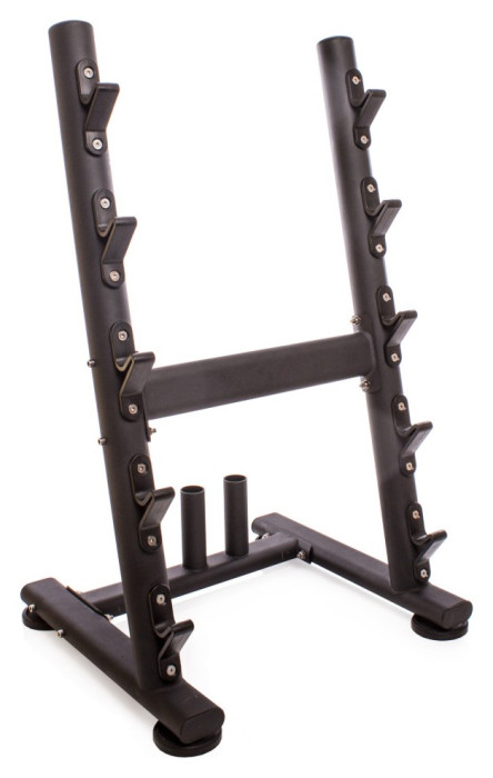 Стійка горизонтальна для грифів та штанг Zelart TA-0921 (метал, розмір 82x75x136см, чорний), укр, укр