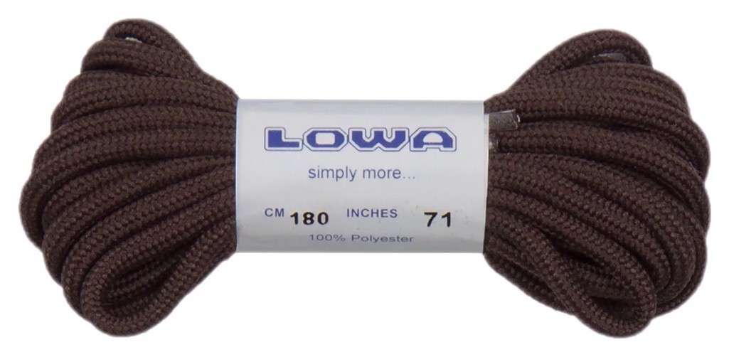 LOWA шнурки Zephyr 180 cm коричневый