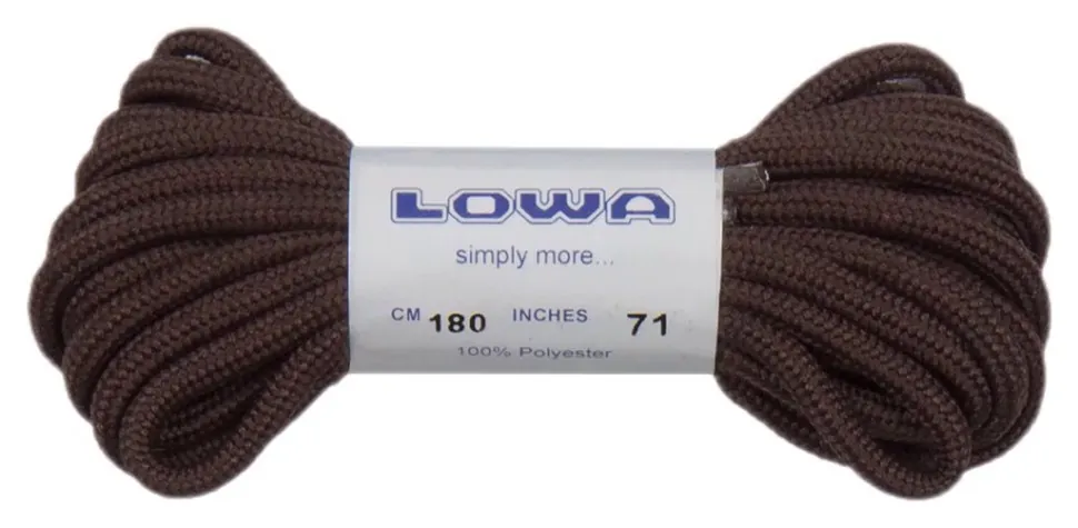 LOWA шнурки Zephyr 180 cm коричневий (830502-0493)