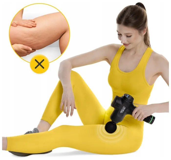Ручний перкусійний масажер 4FIZJO Massage Gun PRO+ 250 Вт масажний пістолет (P-5907739311139)
